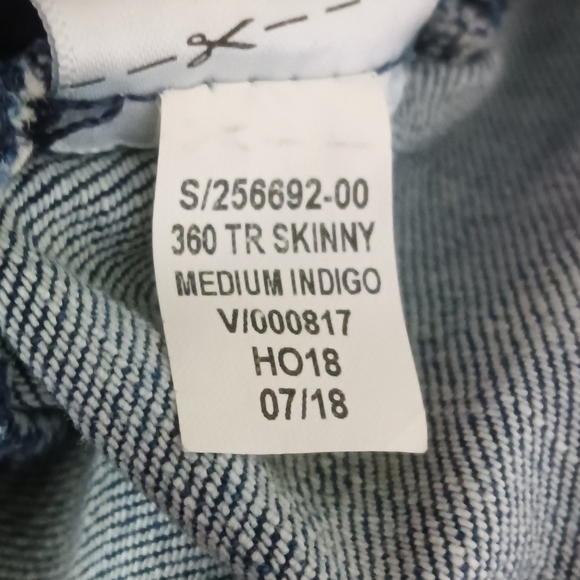 Gap Denim True Skinny Jeans Indigo Stretch Size 30 - Picture 13 of 13
